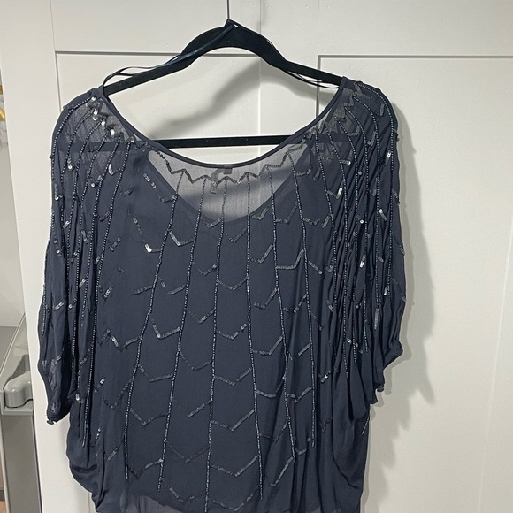 Navy blue Blouse - Picture 4 of 4